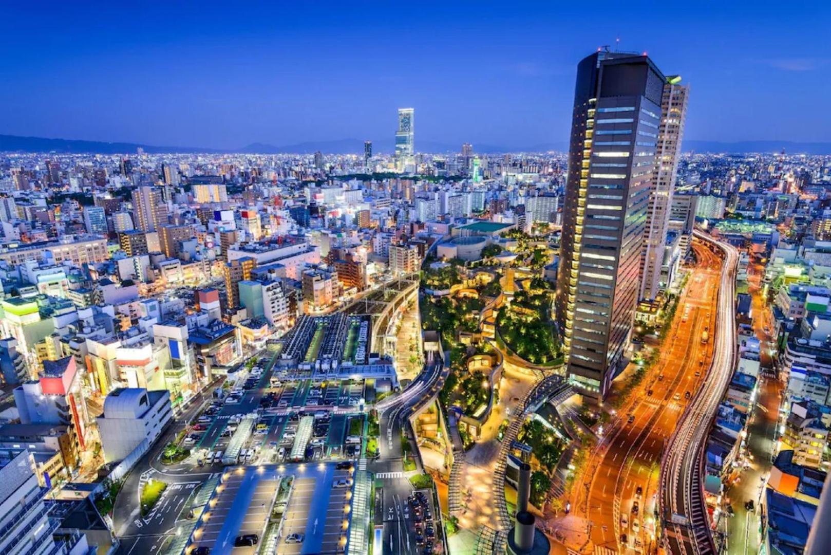 Grandi日本橋 Apartman Oszaka Kültér fotó